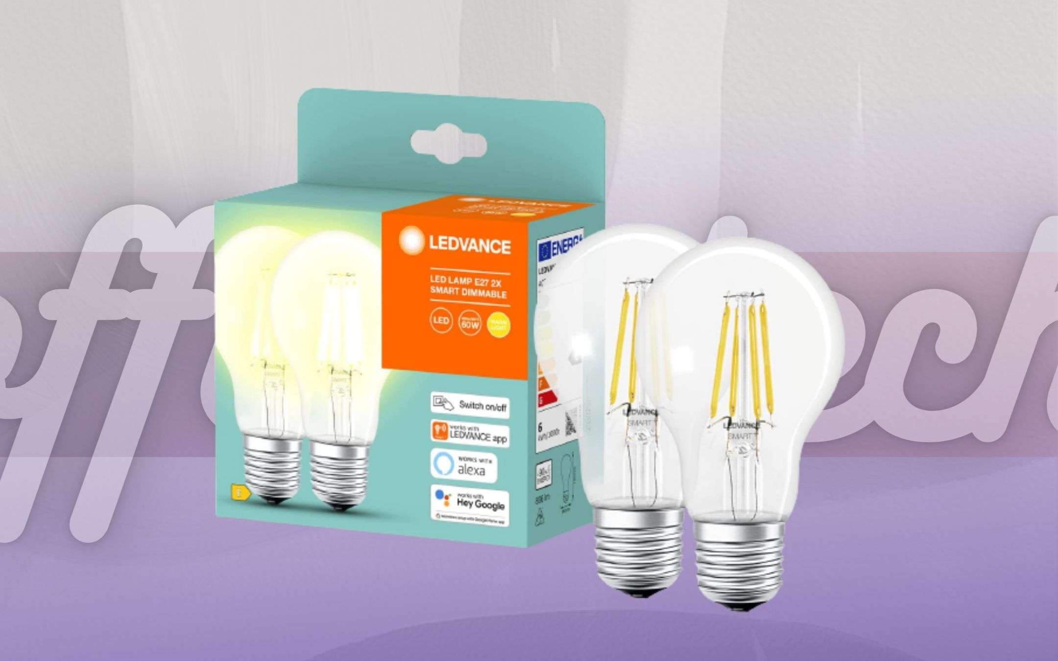 Due lampadine SMART a meno di 10 euro: prezzaccio