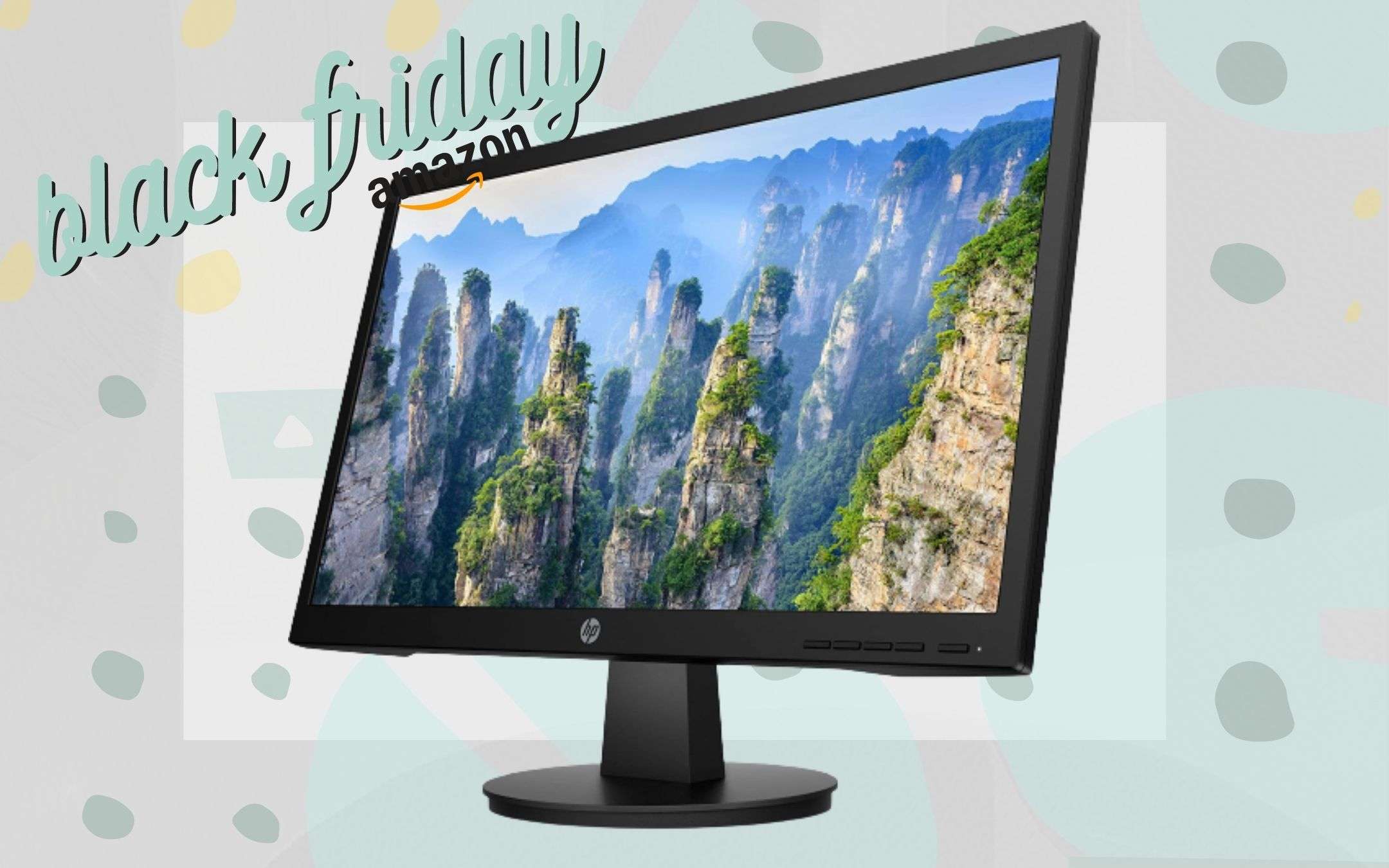 Monitor HP perfetto per casa: 22 pollici sotto i 90€