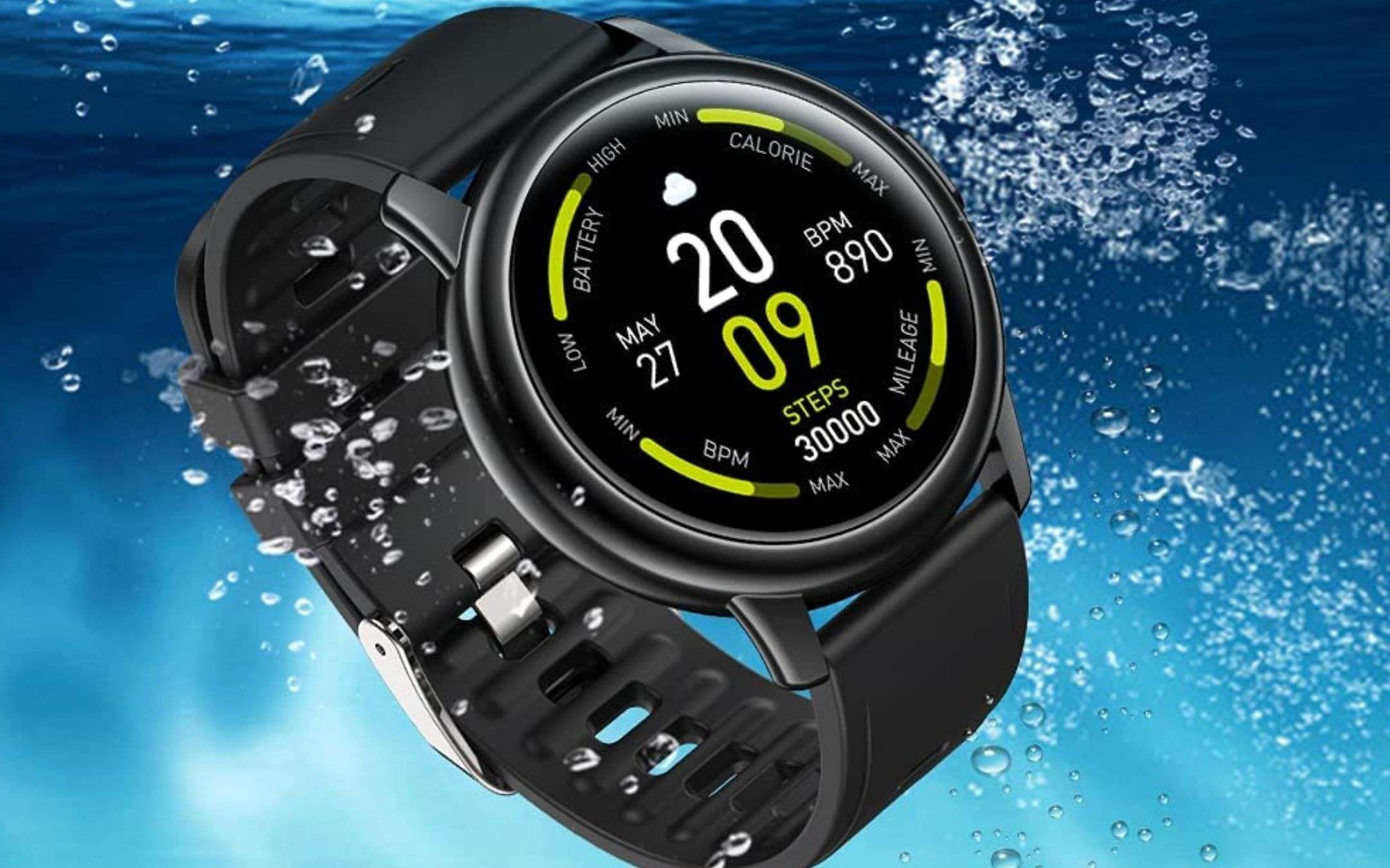 Eccezionale smartwatch a prezzo SHOCK su Amazon: 34€ (-50%)