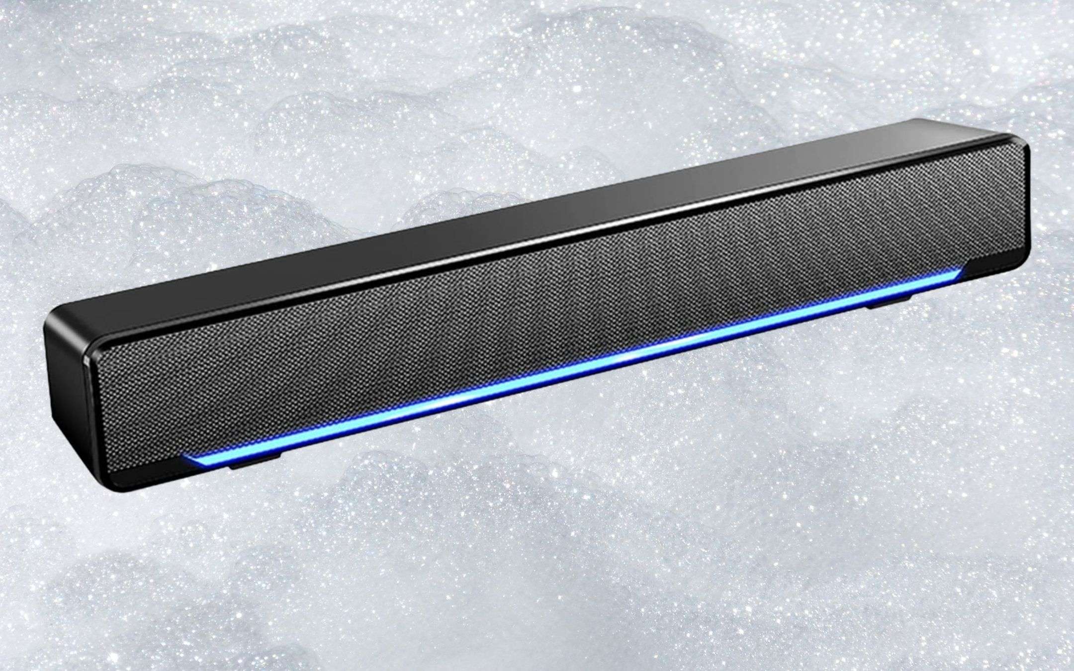 Soundbar compatta a 18€: prezzone Amazon, solo con codice