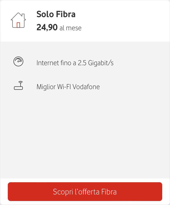 Vodafone Unlimited SOLO ONLINE