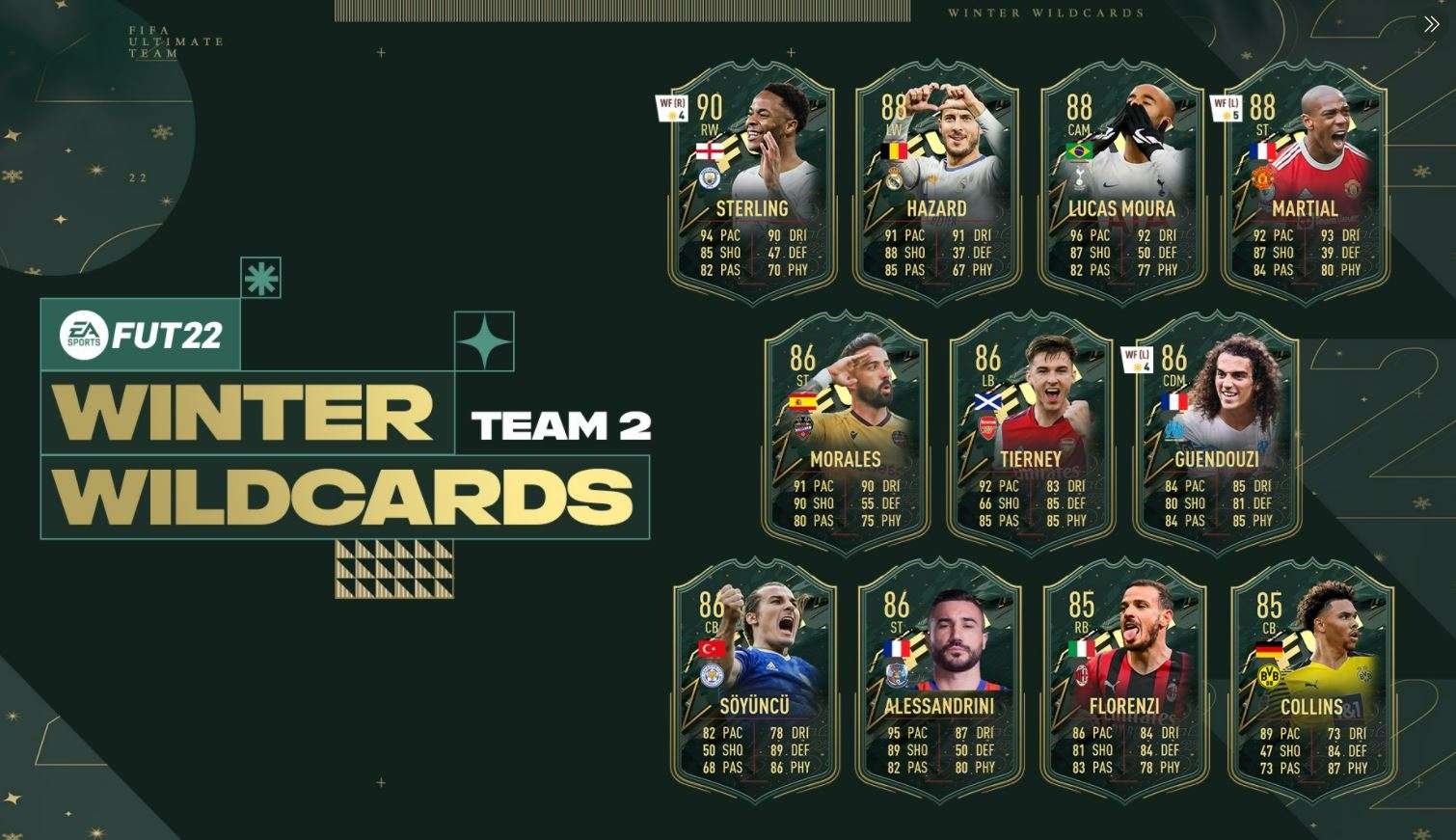 FIFA 22 Winter WildCards Team 2