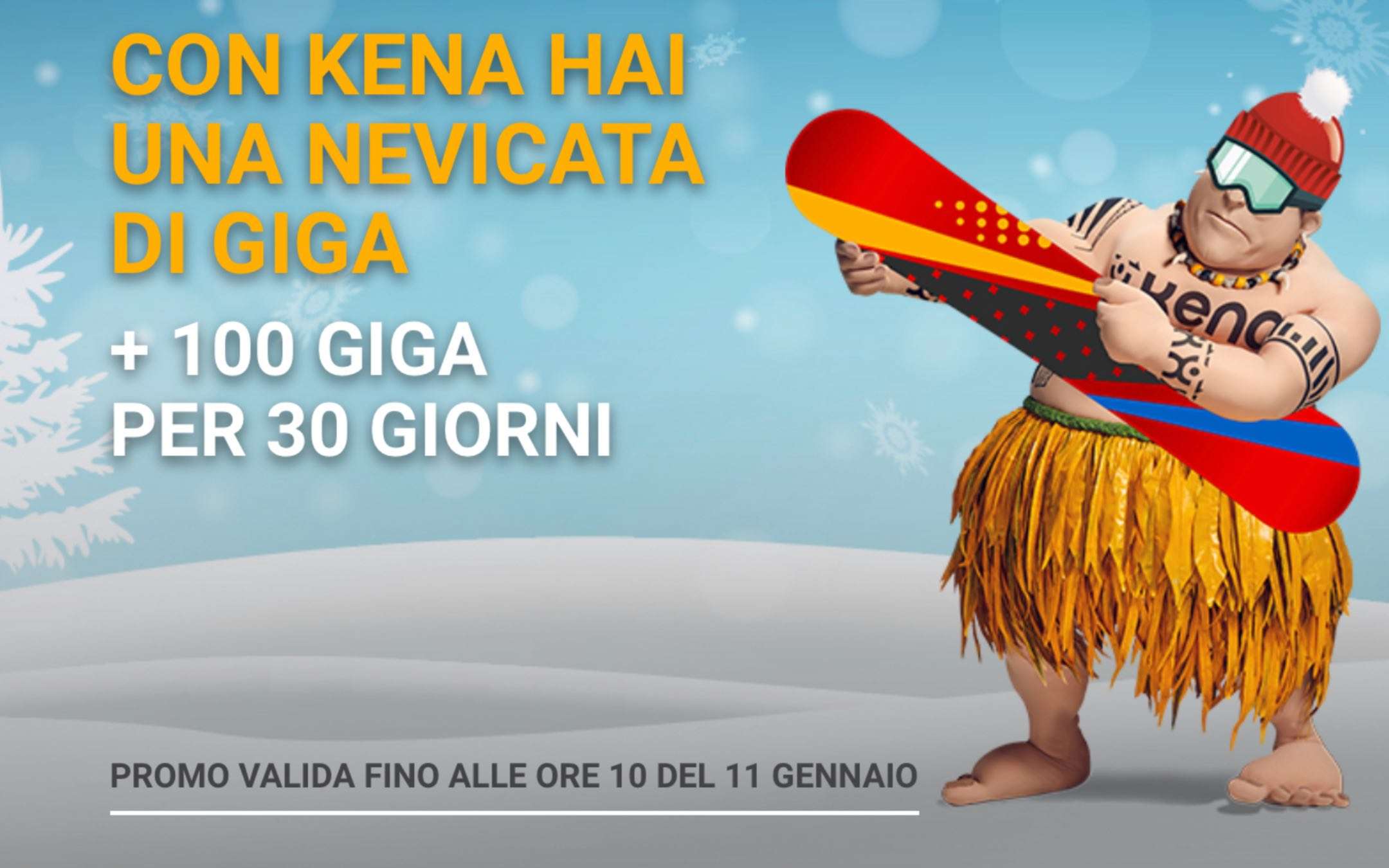 Kena: una valanga di Giga a 7,99€ con questa PROMO