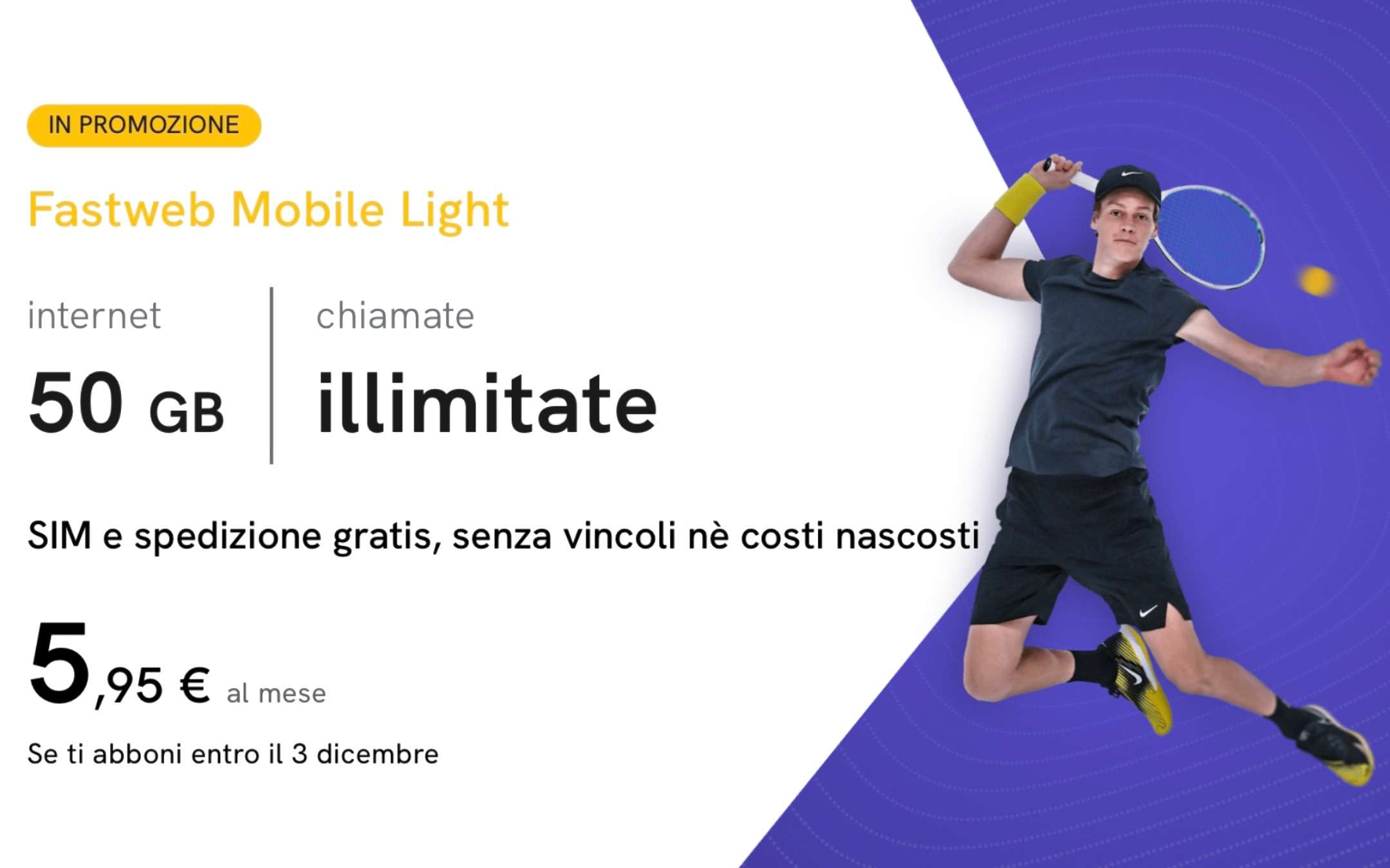 Nexxt Mobile Light: 50GB a 5,95€ per pochi giorni!