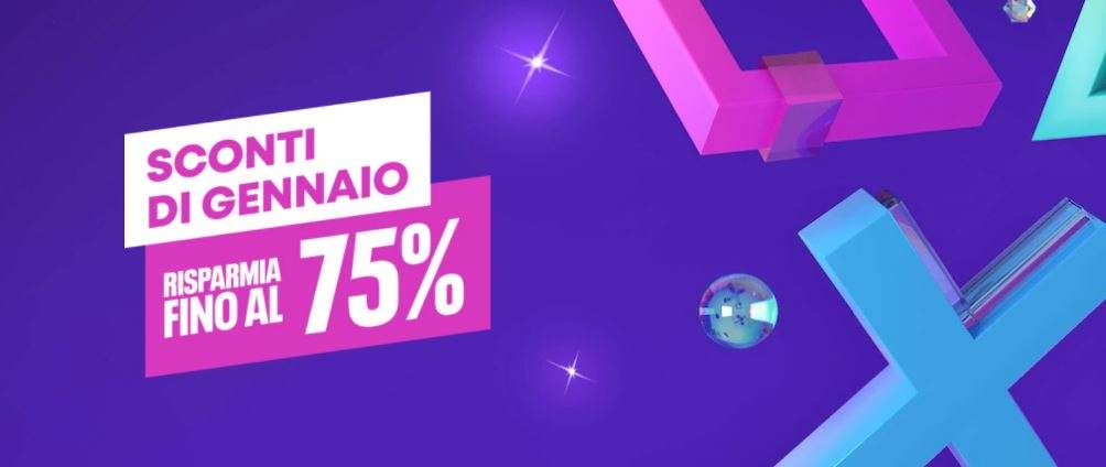 Saldi gennaio PlayStation Store