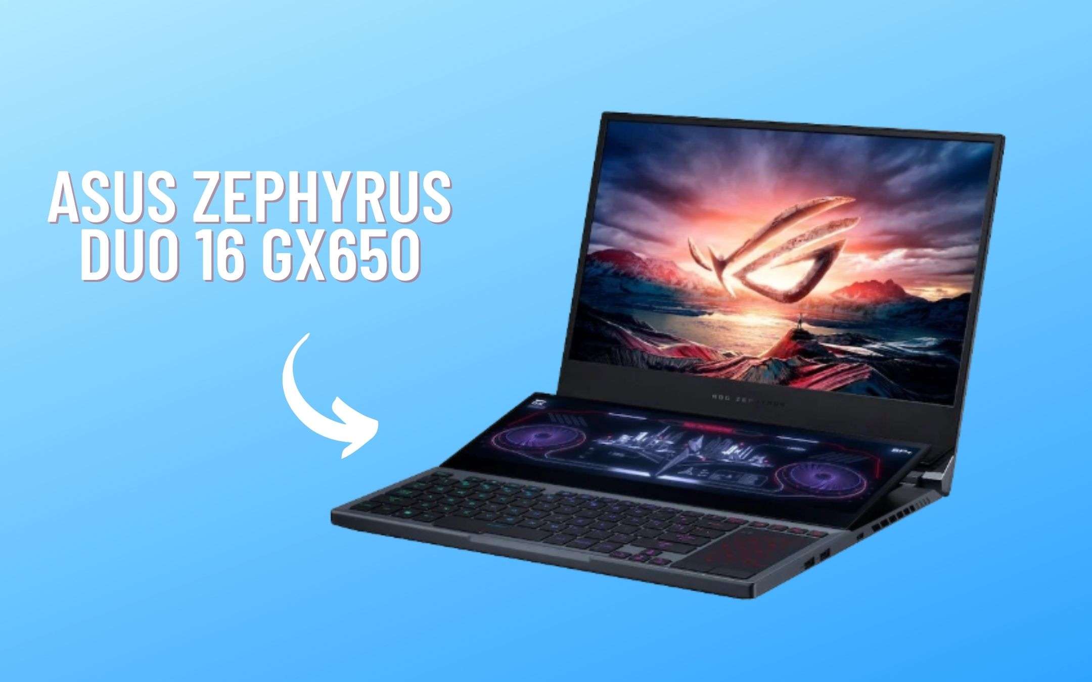 Il nuovo PC Asus Zephyrus Duo sarà una BESTIA