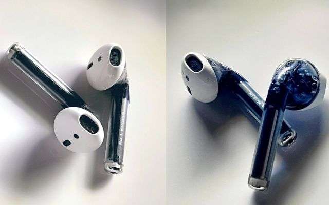 airpods trasparenti