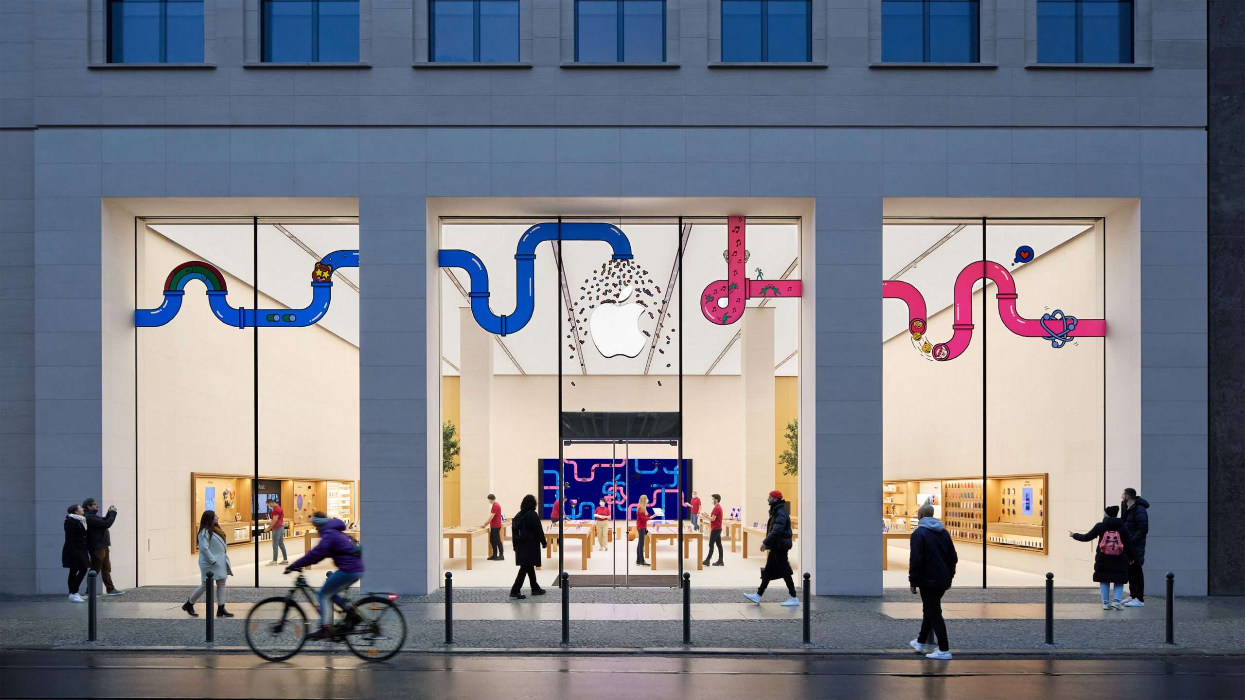 Lo stupendo nuovo Apple Store di Berlino aprirà quest'oggi