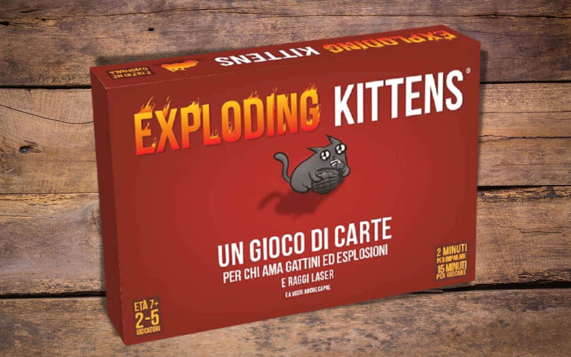 Exploding Kittens è il gioco di carte DEFINITIVO