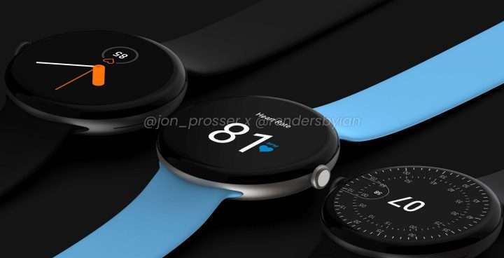 Pixel Watch: in rete i render ufficiosi del wearable di Google