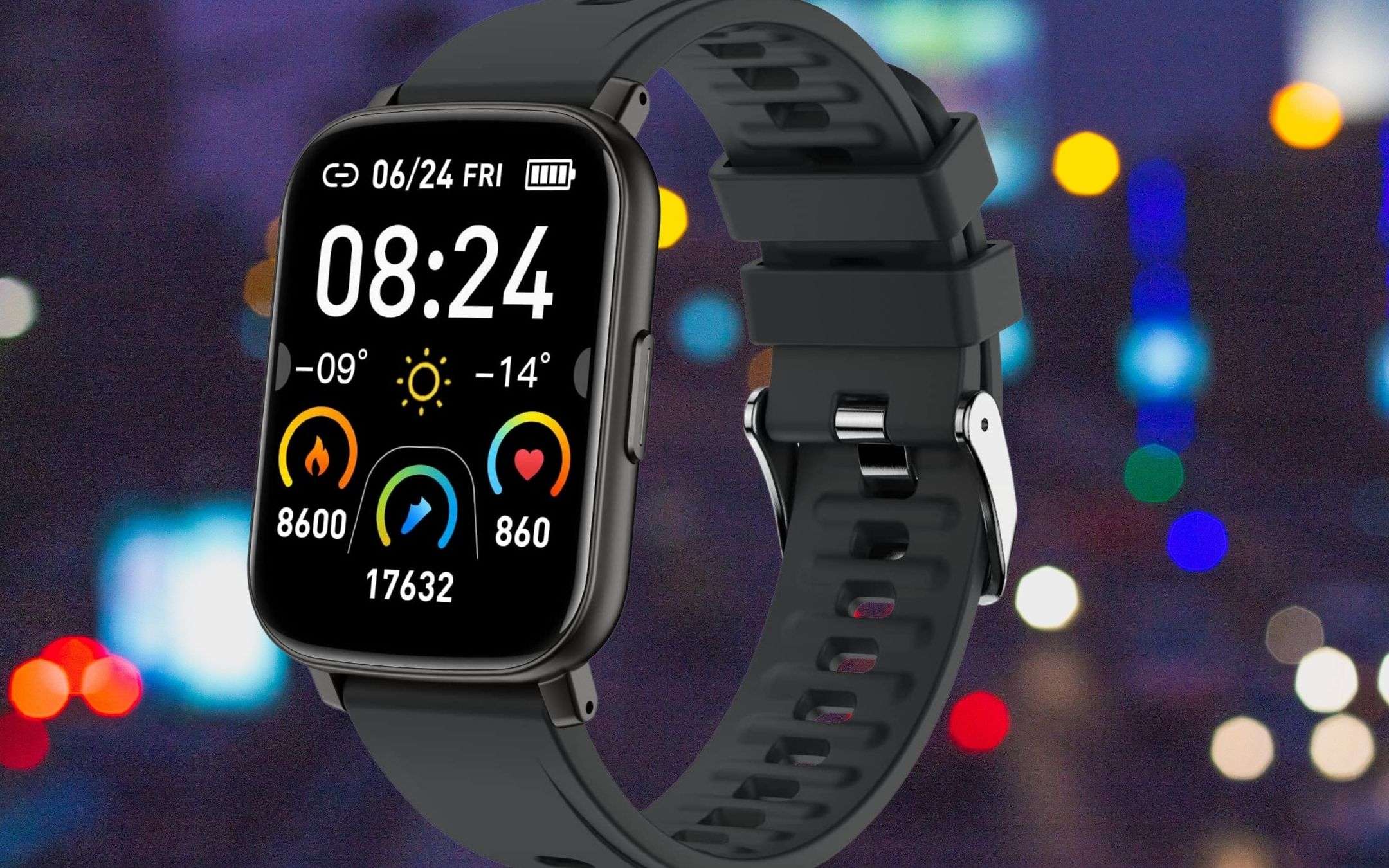 Questo smartwatch a 29€ ha un display ENORME: sconto 50%