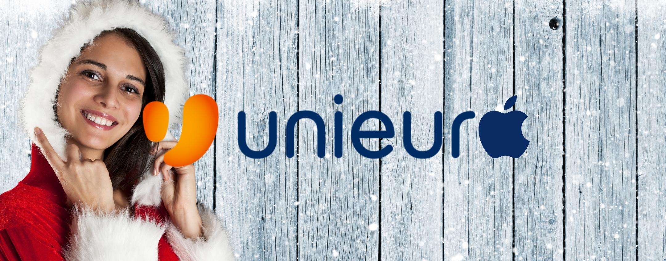 Unieuro XMAS EDITION speciale Apple: compri a rate a interessi zero