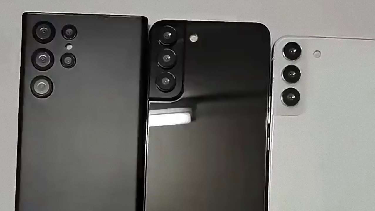 Galaxy S22: la famiglia al completo in un nuovo video leaked