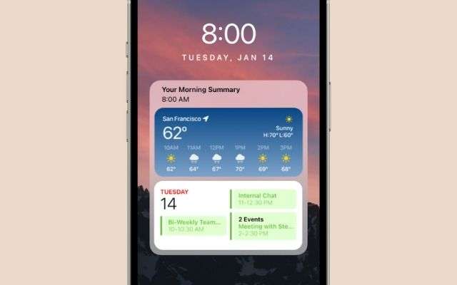 iOS 16 concept