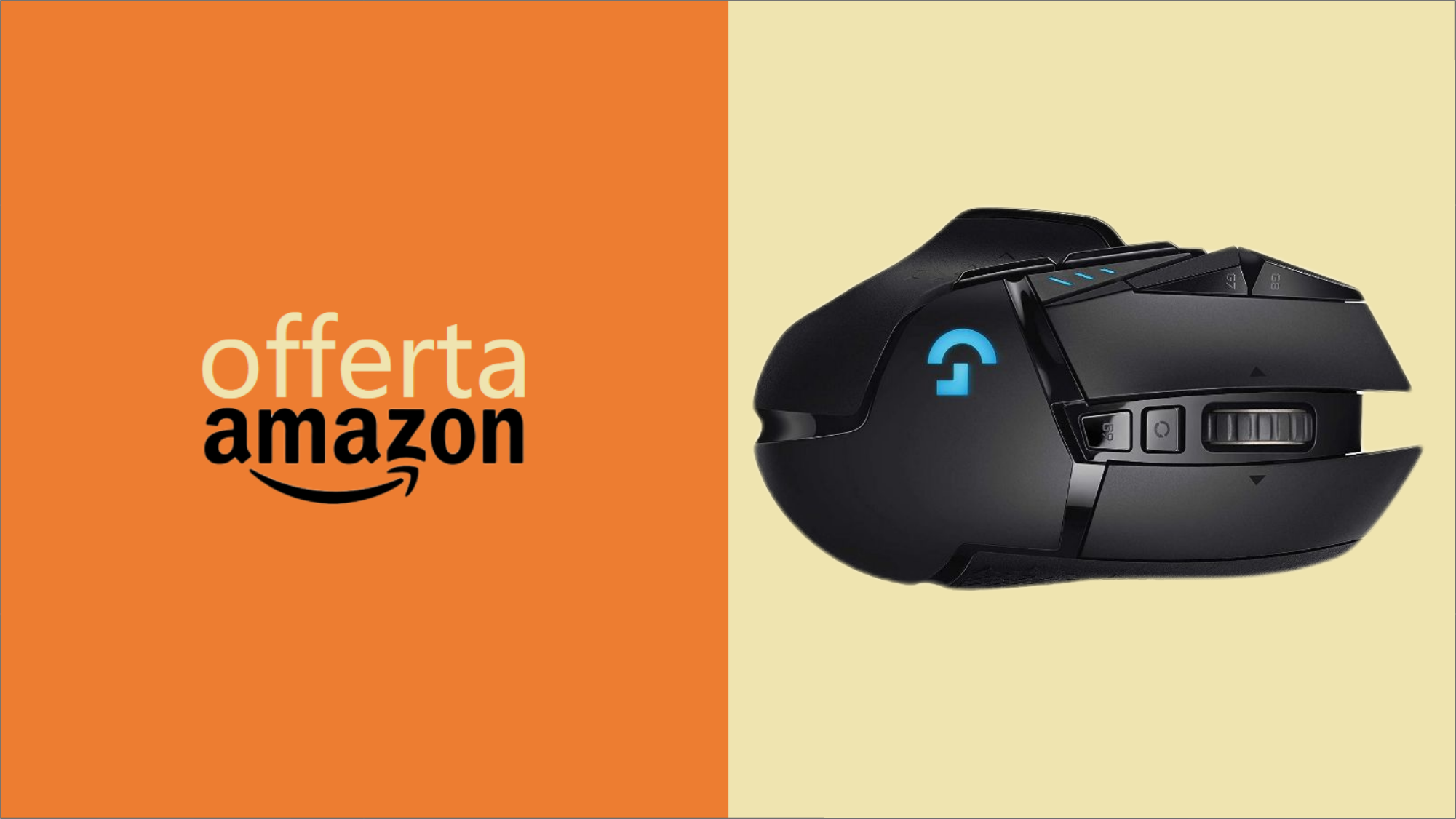 Mouse Bluetooth Logitech da gaming: PREZZO IMBATTIBILE (-34 euro)