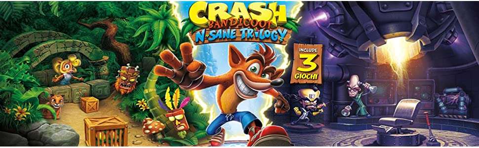 Crash Bandicoot Trilogy Switch offerta