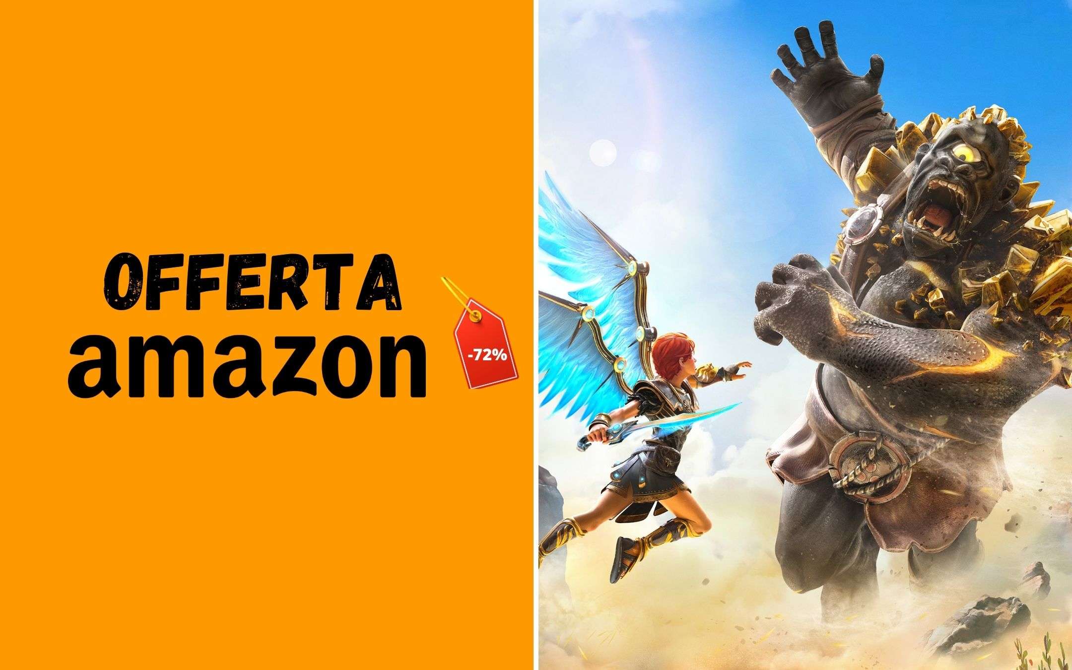 Immortals Fenyx Rising ad un PREZZO ASSURDO su Amazon (-72%!)