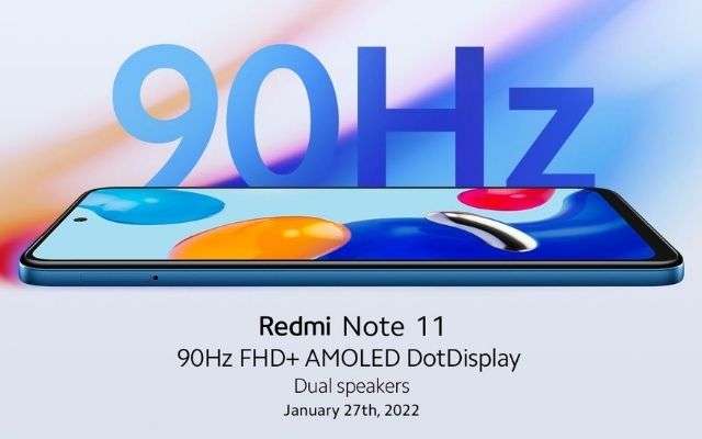 Redmi Note 11 teaser