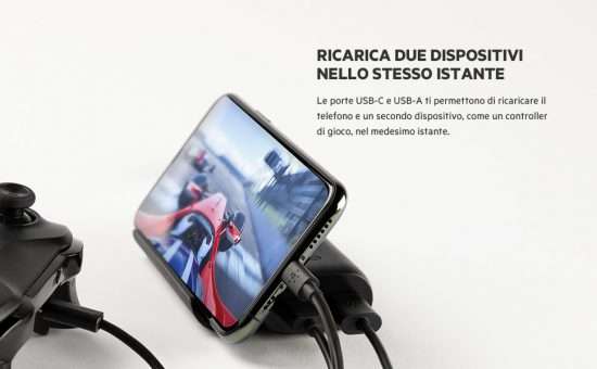 powerbank con stand