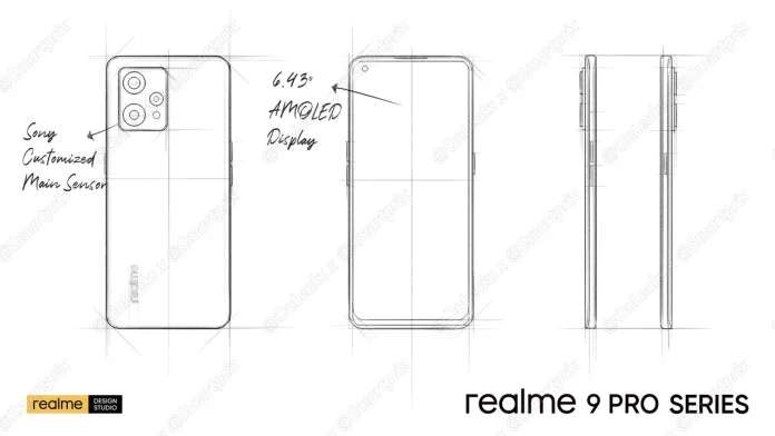 realme 9 pro design leak