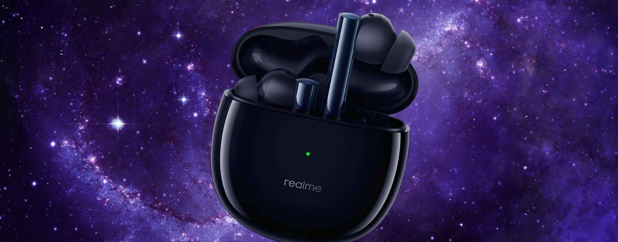 CROLLA il prezzo delle Realme Buds Air 2: wearable perfette per tutto