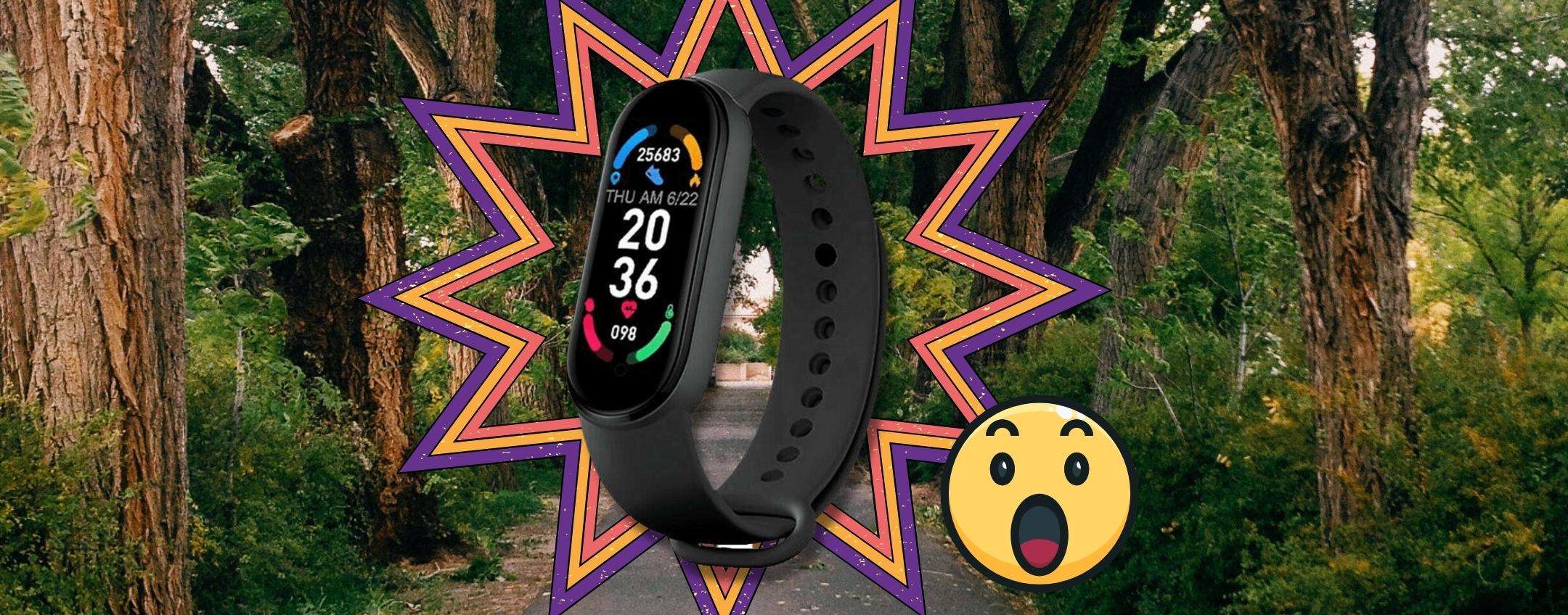 Questa smart band FA PAURA: solo 14€ per averla al polso