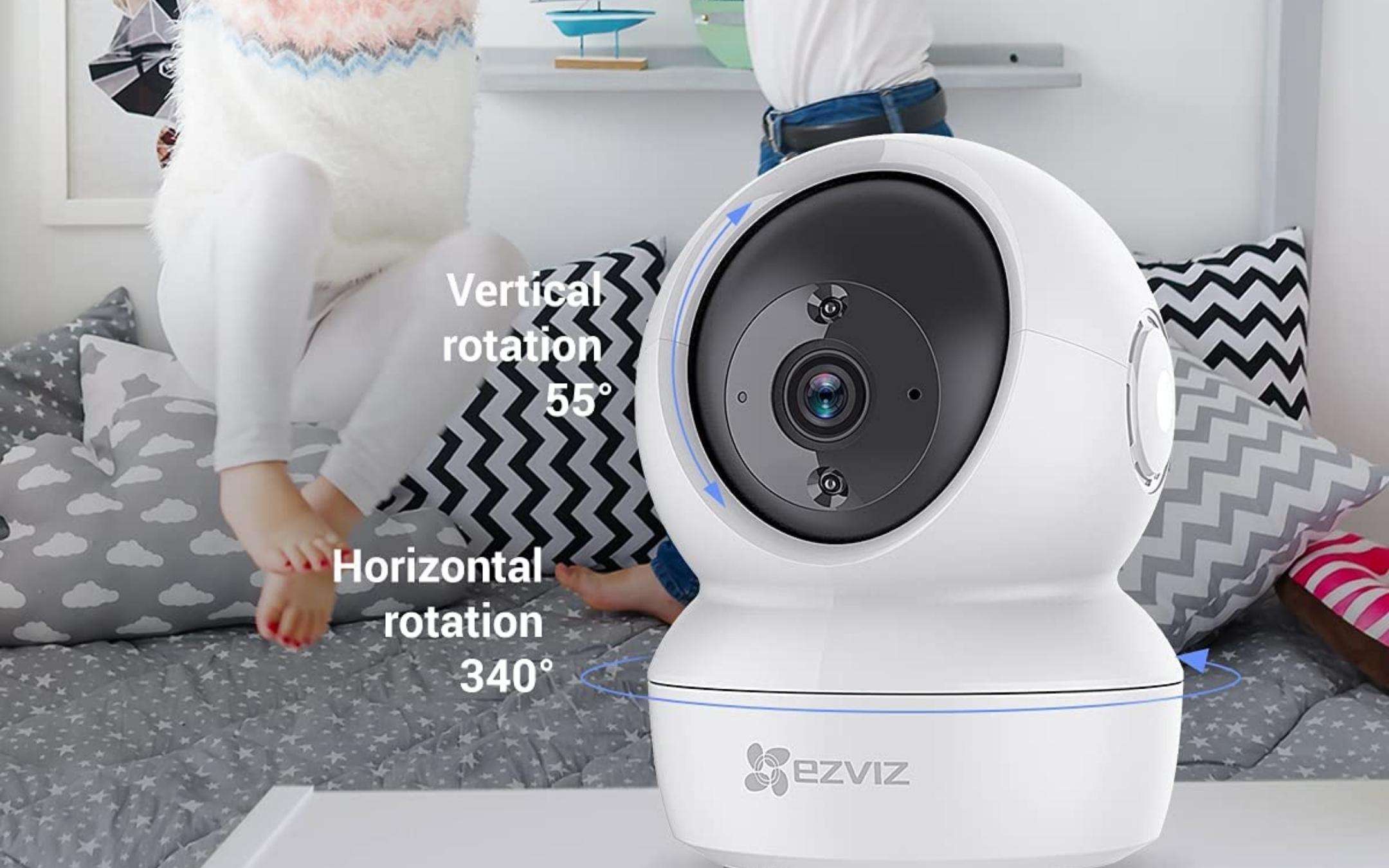 Con questa telecamera WiFi osservi e senti a 360° (-25%)