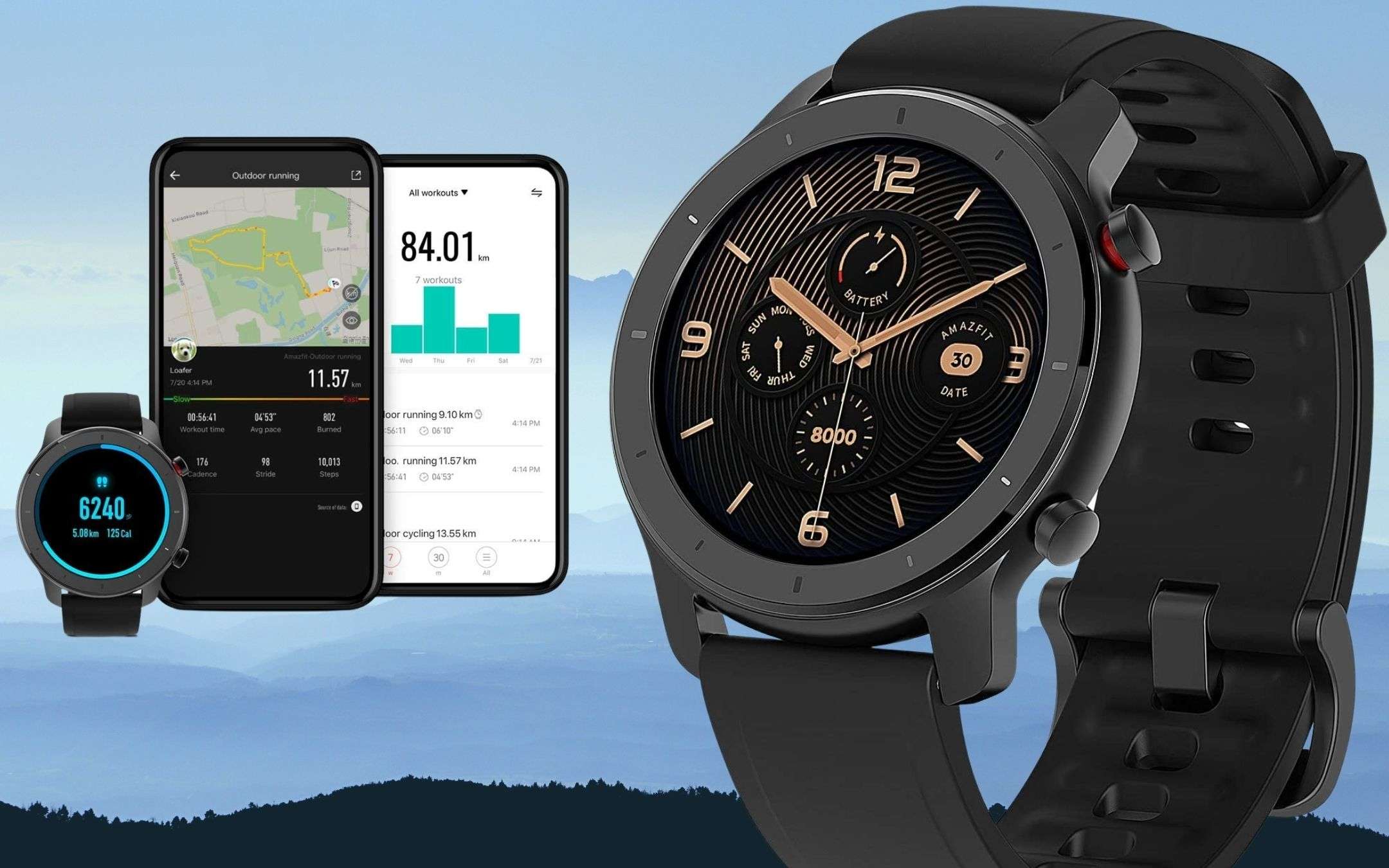 Amazfit GTR precipita a 54€ su Amazon: super PREMIUM al polso