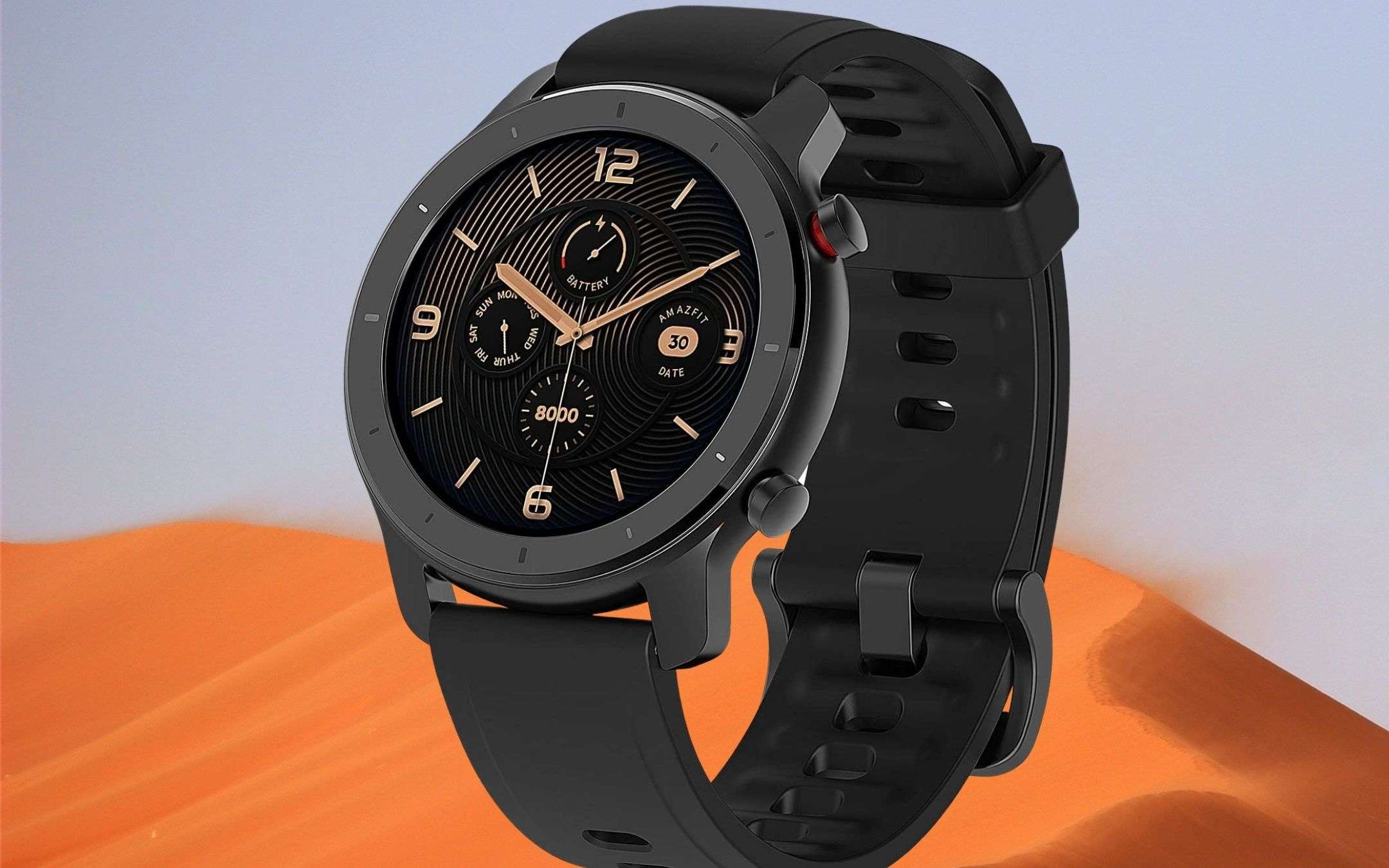 Amazfit GTR a 55€ su Amazon: lusso al polso con display AMOLED e GPS