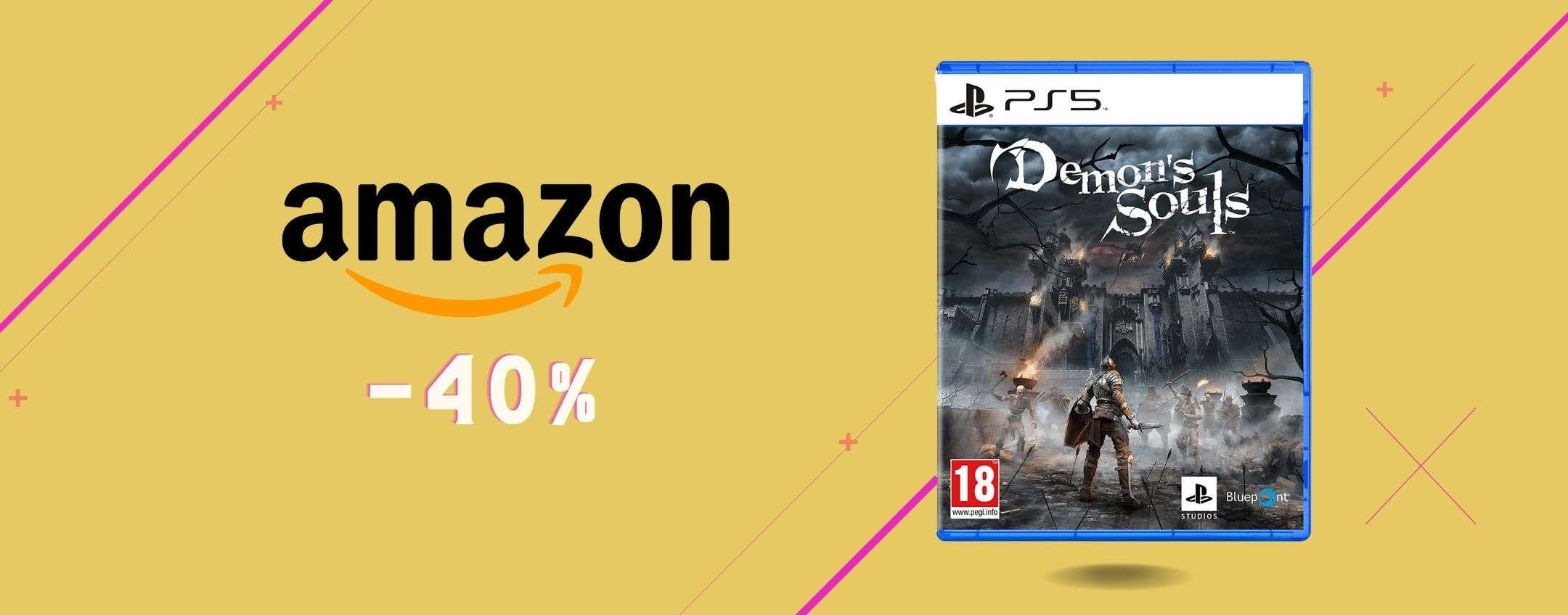 Demon's Souls per PS5 con uno sconto del 40% ad un prezzo mai visto!