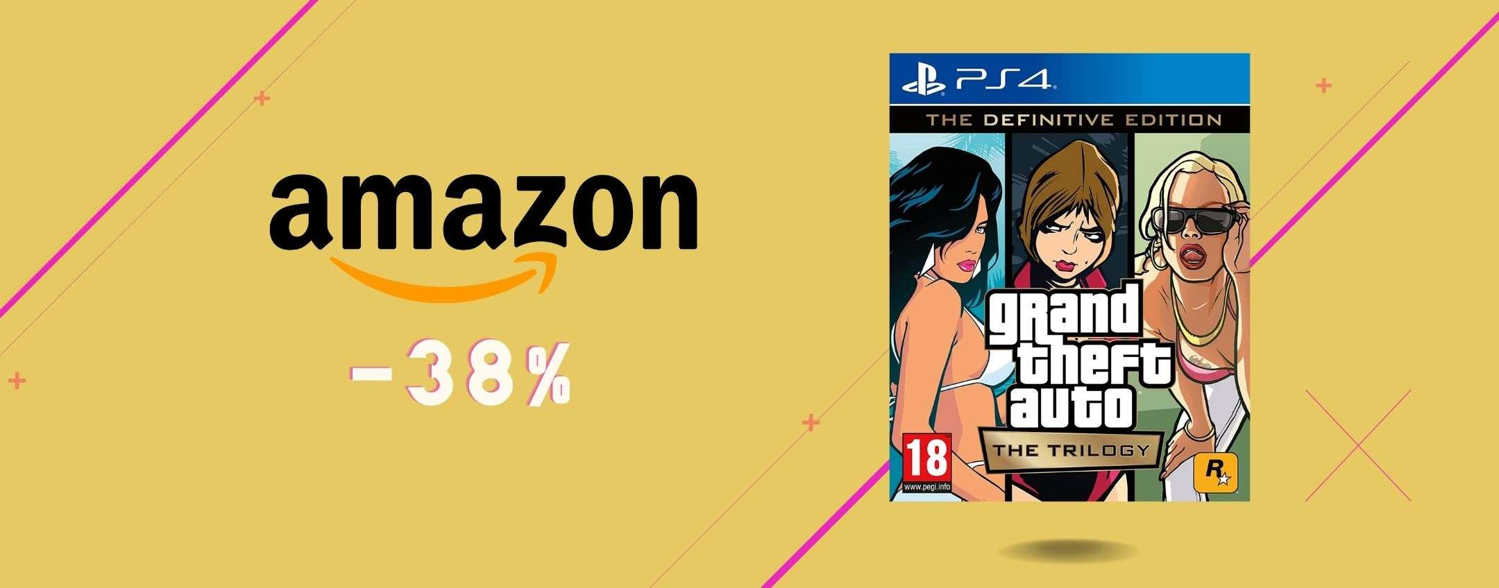 GTA Trilogy in offerta a questo prezzo è semplicemente imperdibile!