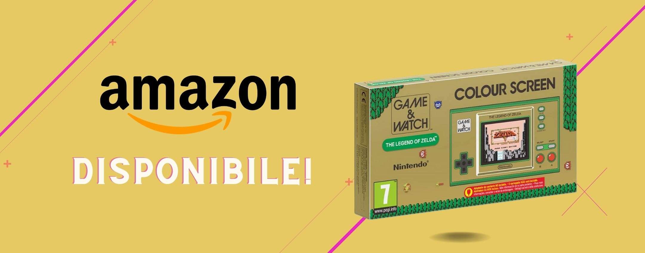 Il Game and Watch di Zelda è disponibile su Amazon e in sconto!