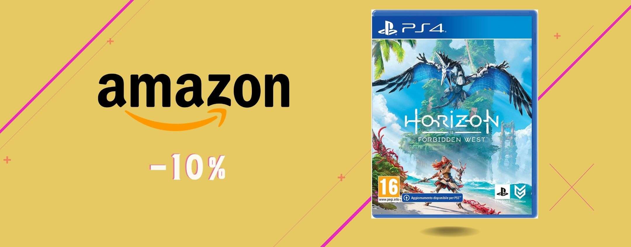 Horizon Forbidden West è già in OFFERTA su Amazon: approfittane!