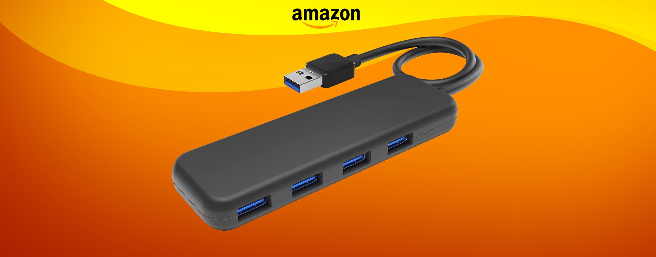 Hub a 4 porte USB 3.0, CI COLLEGHI DI TUTTO: bastano appena 14€