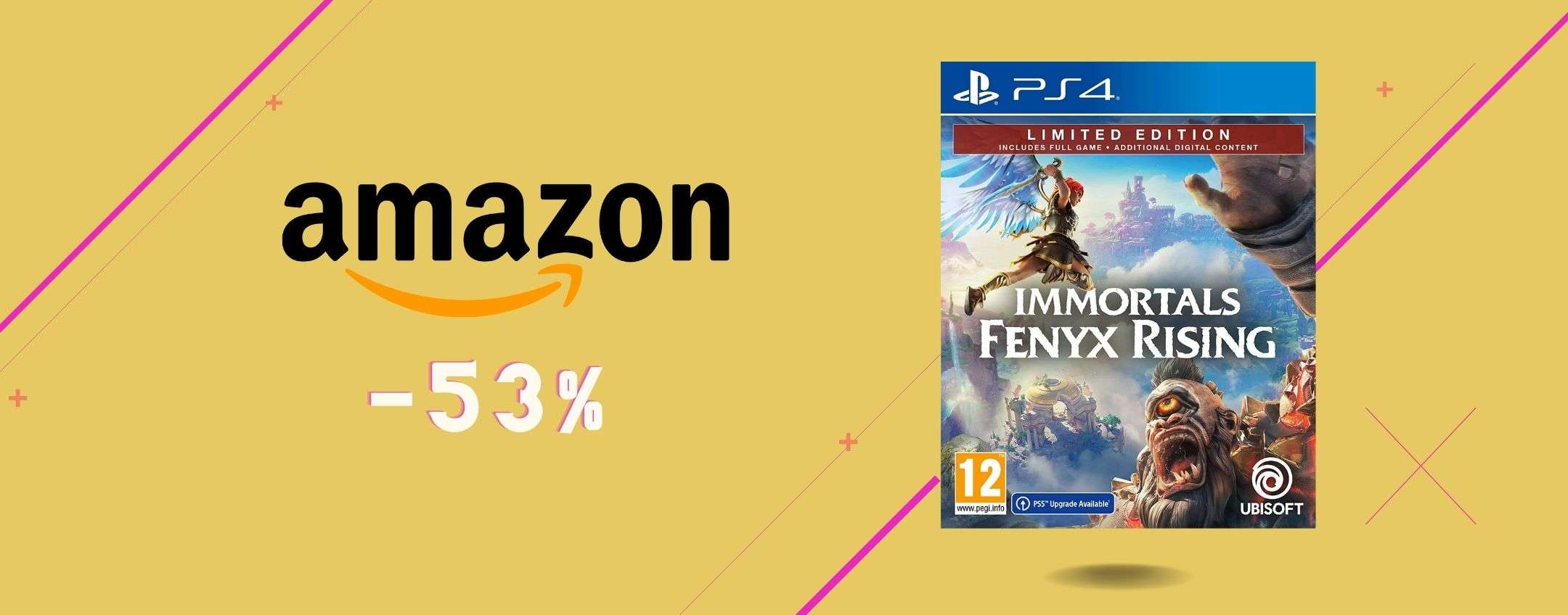 Immortals Fenyx Rising a soli 24€ in EDIZIONE LIMITATA: da non perdere