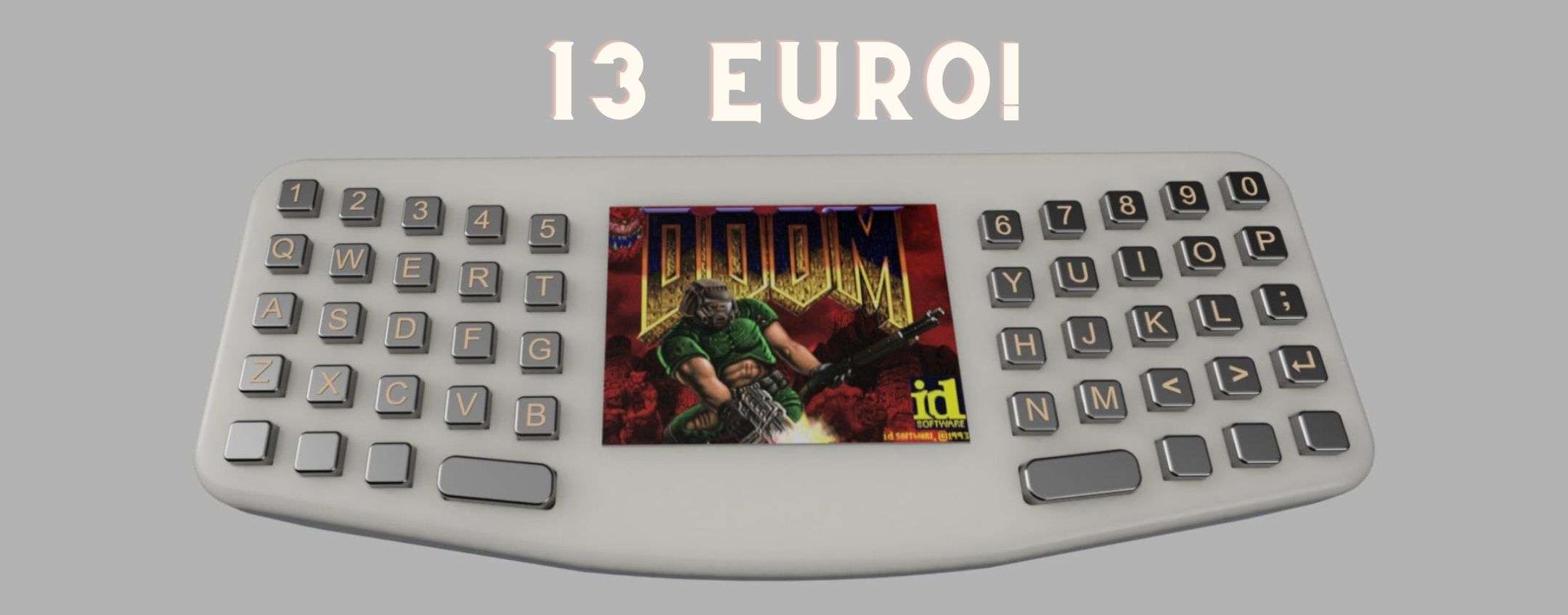 Questo piccolo PC da 13 euro vi permette anche di giocare a DOOM!