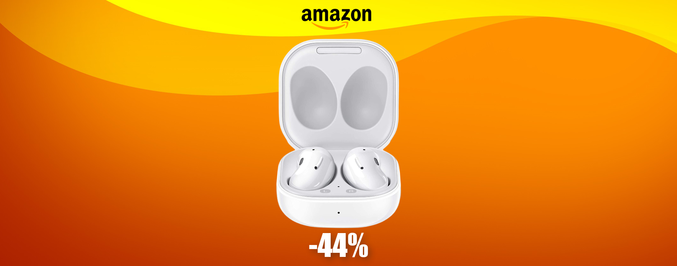 Samsung Galaxy Buds Live in MEGA SCONTO: poche unità (-44%)