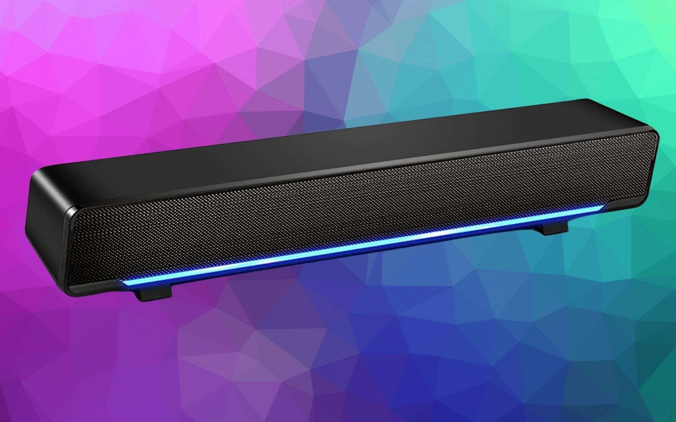 Speaker stile soundbar per PC e non solo a 20€: PREZZONE Amazon