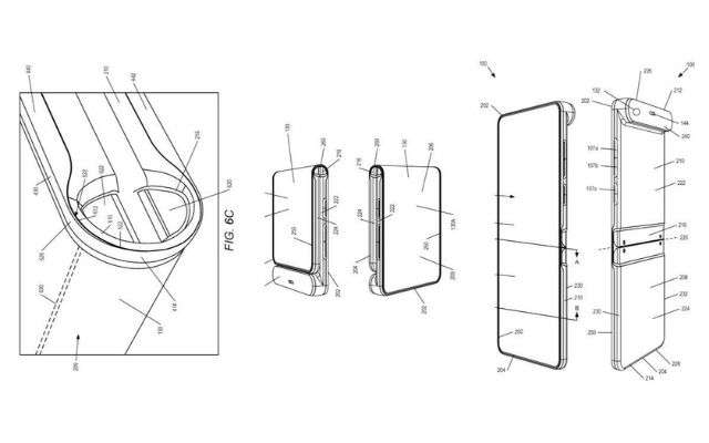 Motorola brevetto flip phone