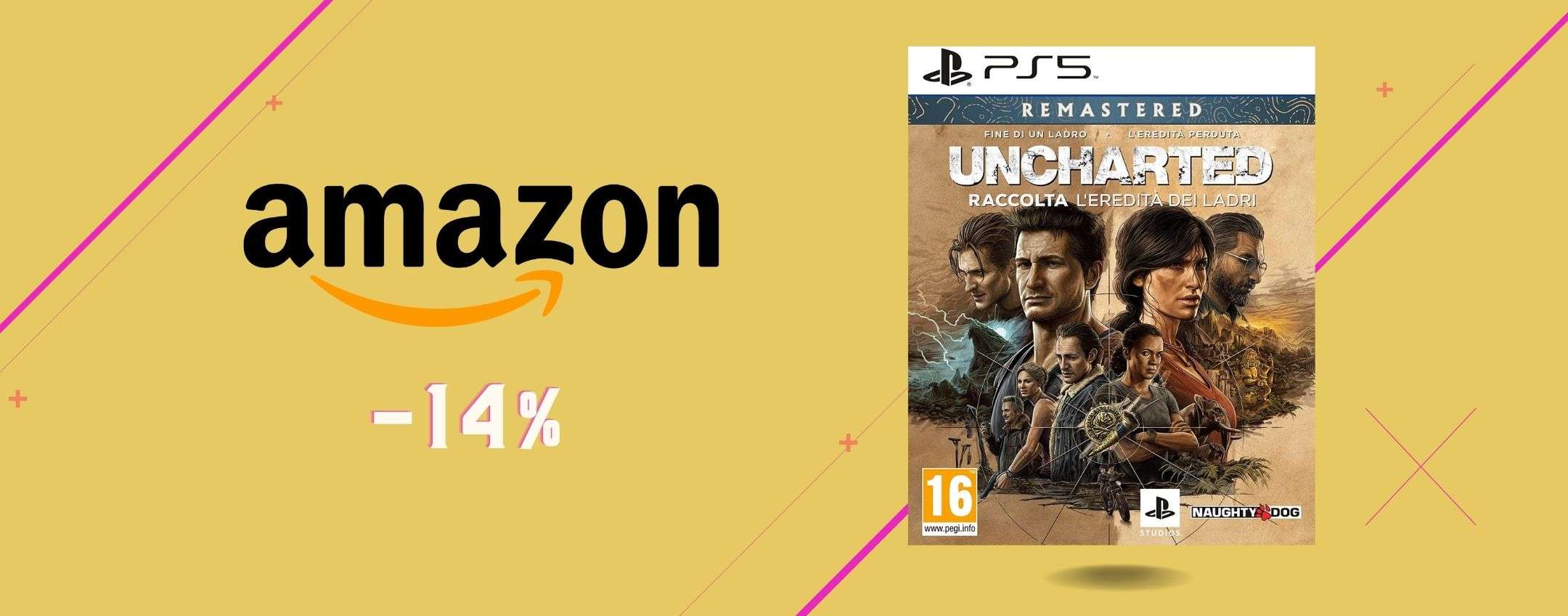 Uncharted per PS5 è già in offerta su Amazon.it: approfittane!