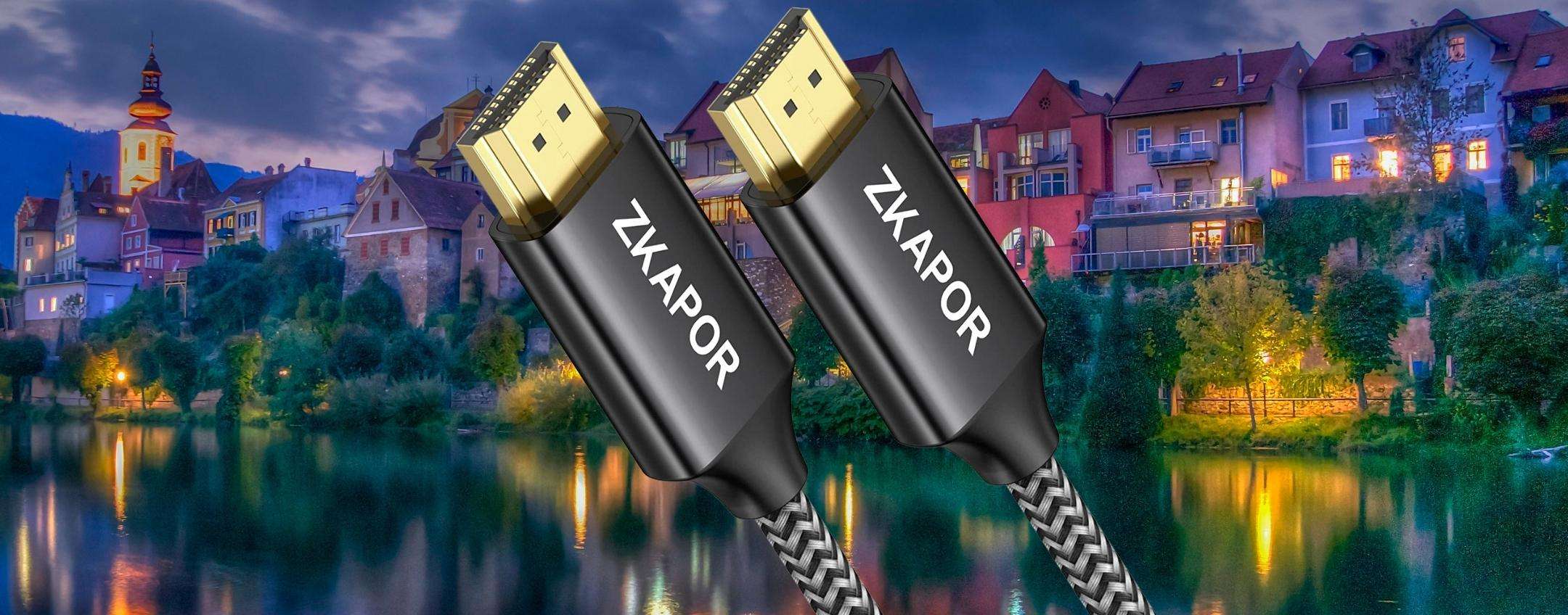 Cavo HDMI sensazionale: prezzo irrisorio per 2 metri e risoluzione 4K