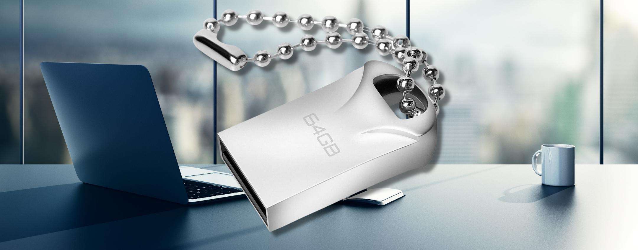 Chiavetta USB mini ma non puoi perderla e non puoi distruggerla (6€)