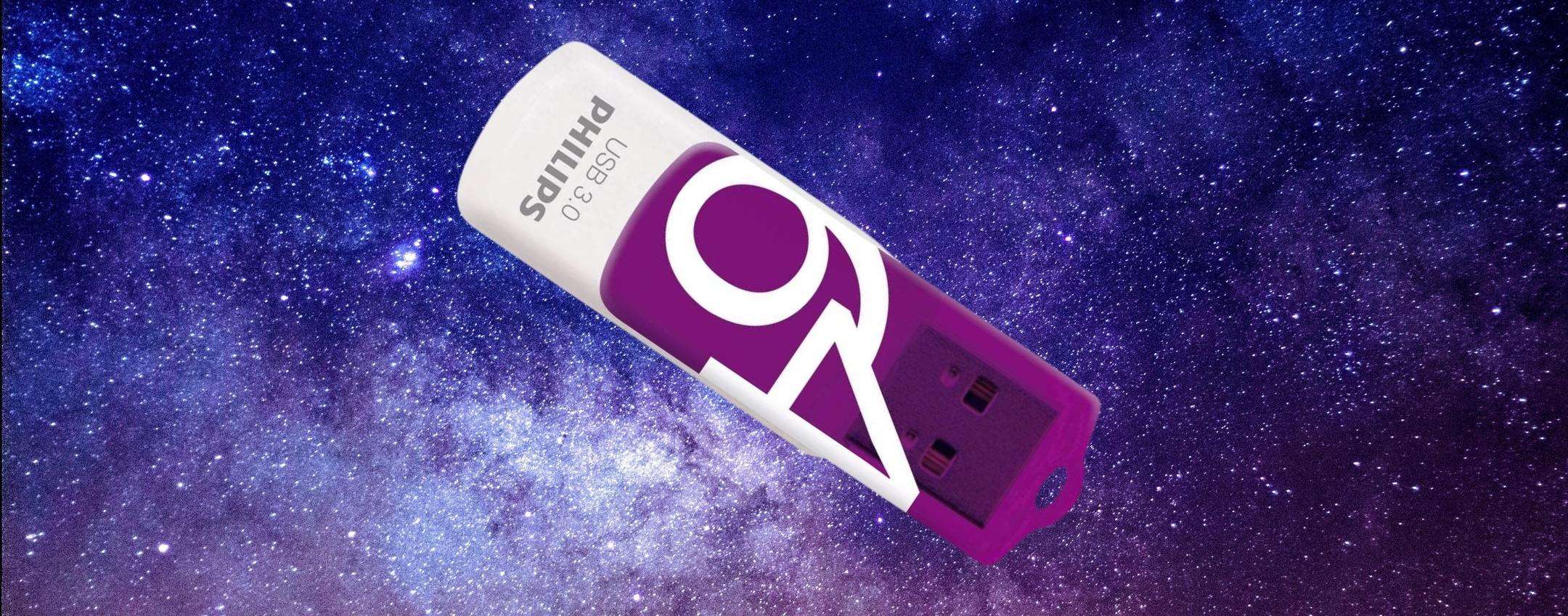 Chiavetta USB Philips: 64 GB e massime velocità a 9€