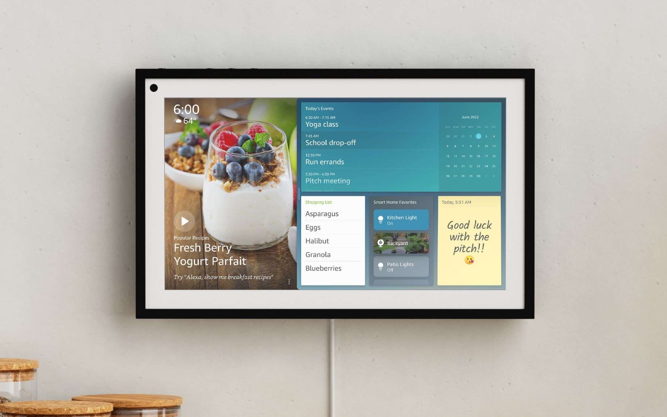 Echo Show 15 è in Italia: lo smart display come non l'hai mai visto