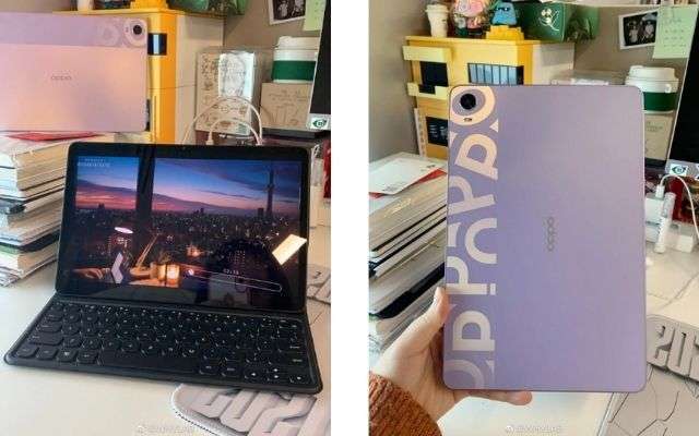 oppo pad foto dal vivo leak