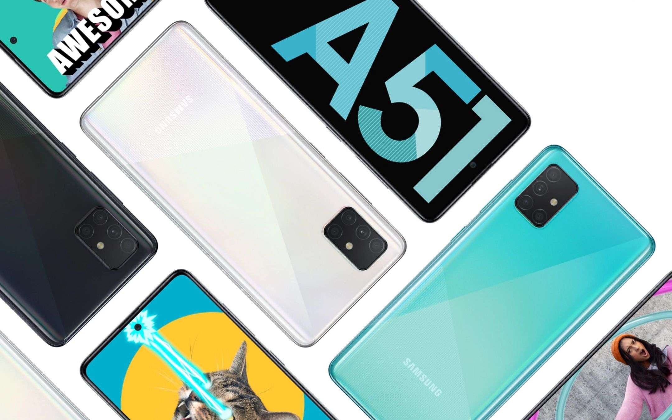 Samsung Galaxy A51 è adesso più sicuro: correte a scaricare l'update