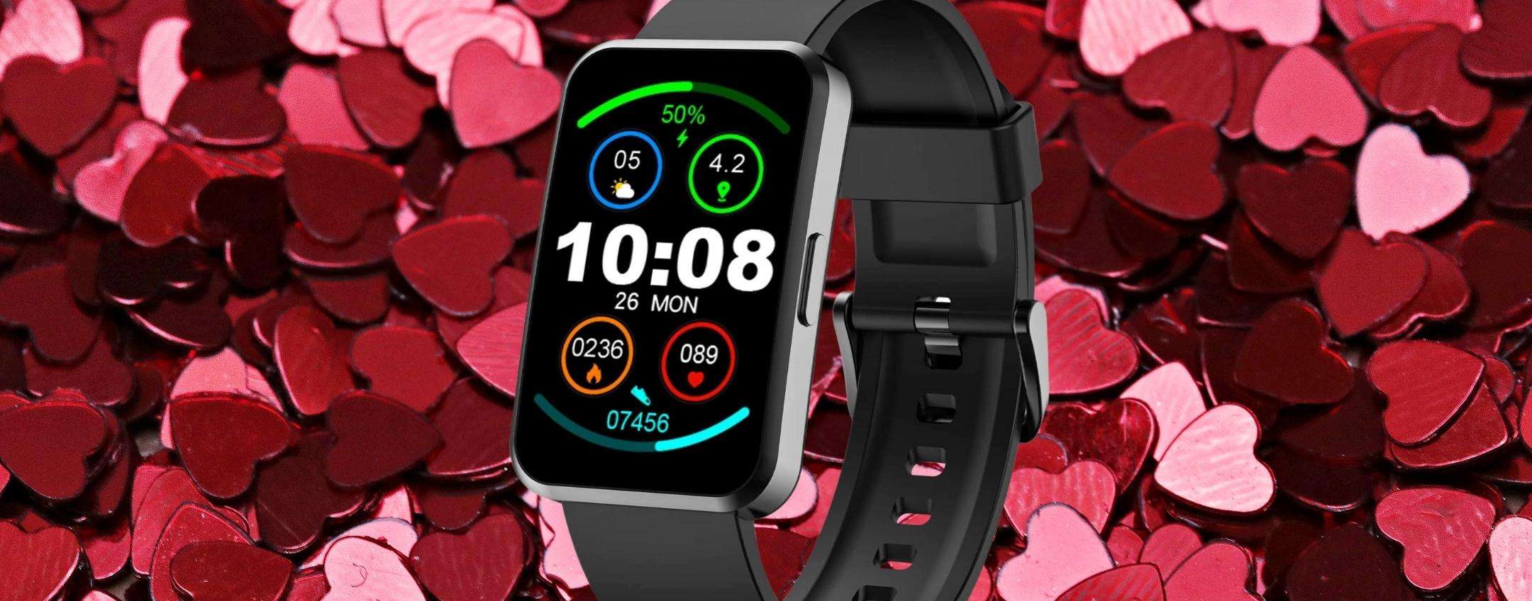 FOLLIA di San Valentino, regala questo smartwatch e fai un FIGURONE