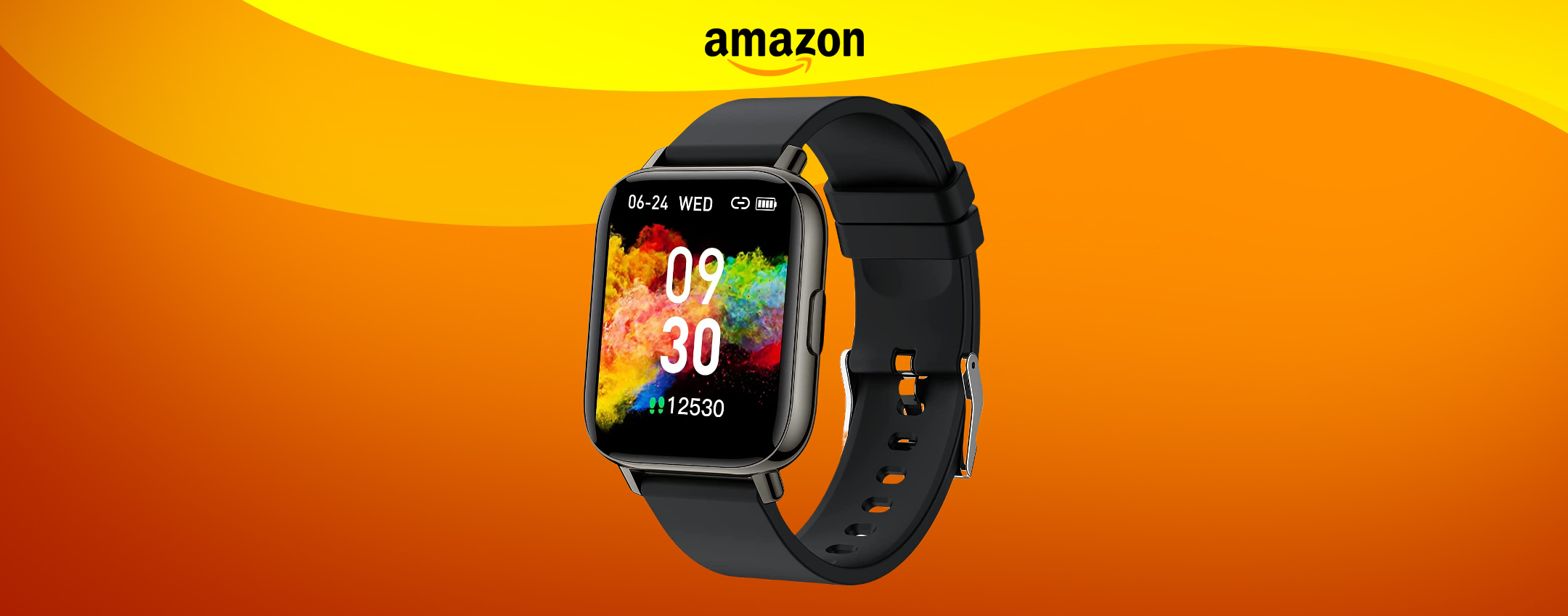 Questo smartwatch ha un display ENORME e costa pochissimo (31€)