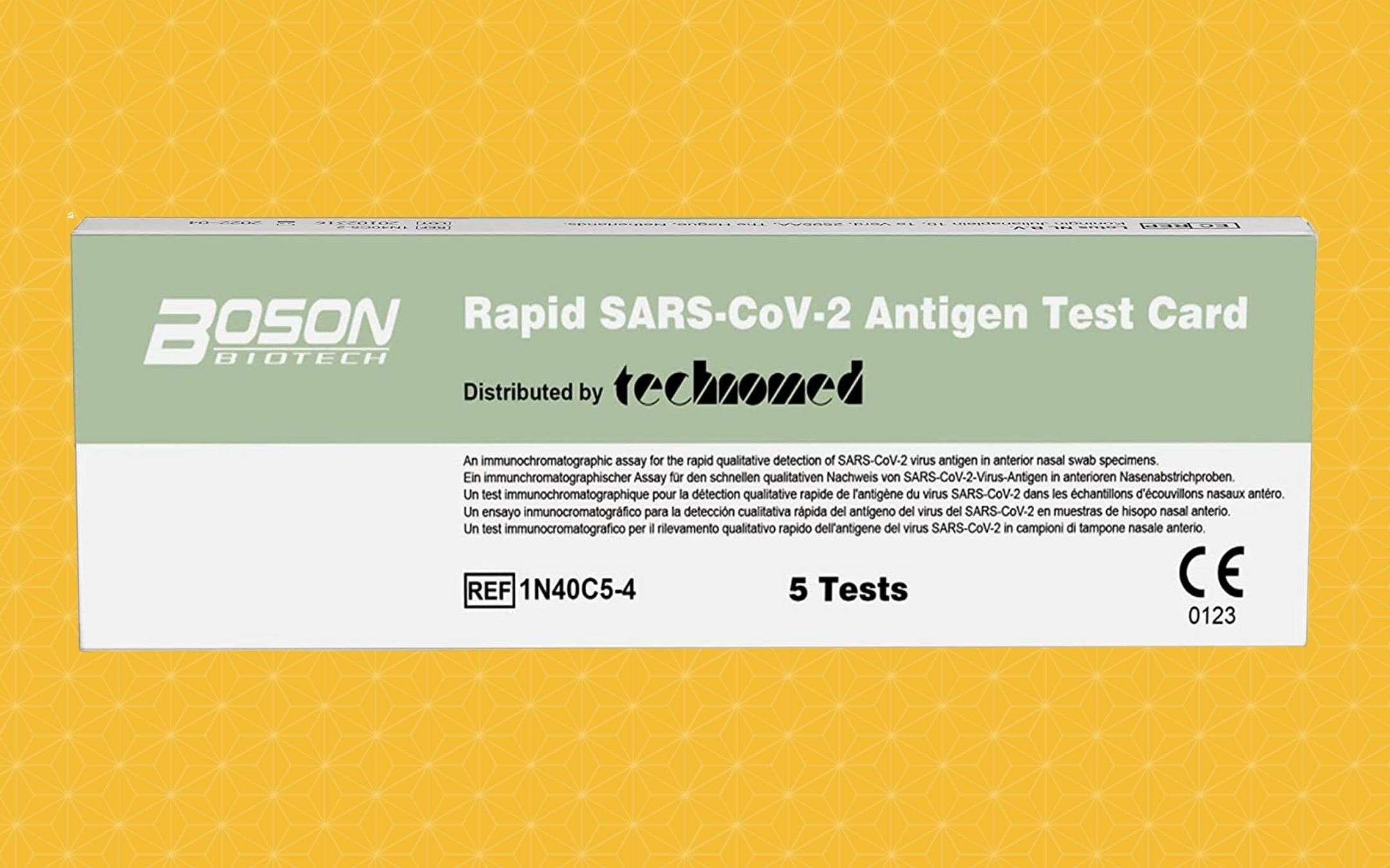 5 tamponi rapidi antigenici a 17€ su Amazon: consegna rapidissima