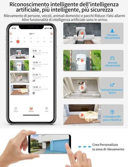 telecamera esterno smart